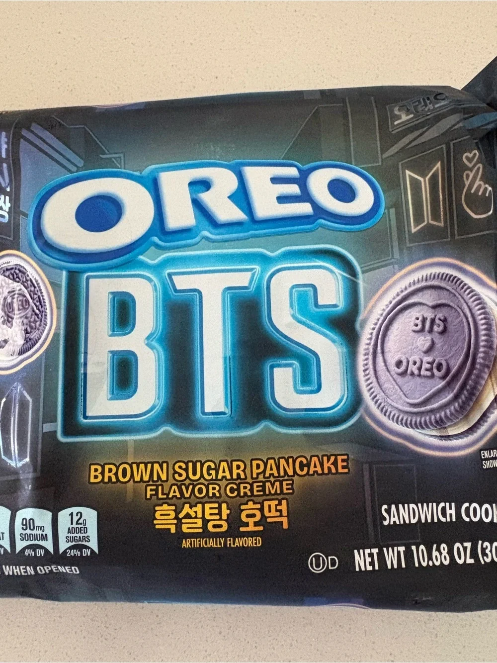 OREO BTS Brown Sugar Pancake Sandwich Cookies